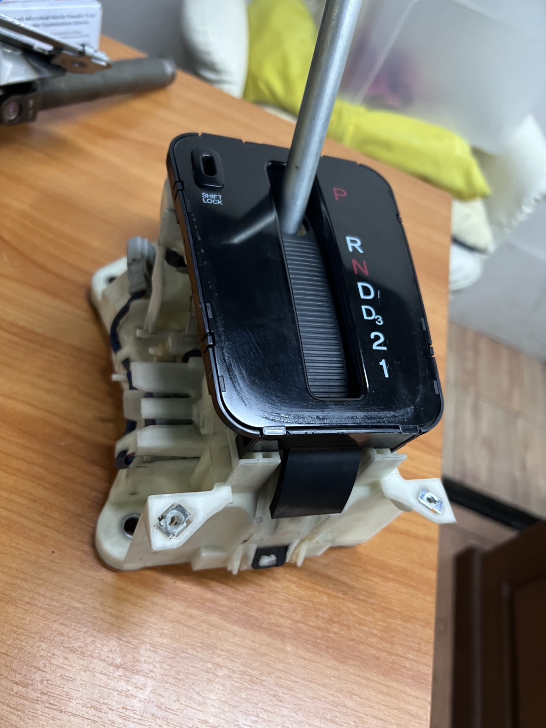 กระปุกคันเกียร์ Honda Accord G7 เครื่อง 3.0 Sunroof พร้อมแผ่นสไลด์บอกตำแหน่งเกียร์ครบชุด - Image 3