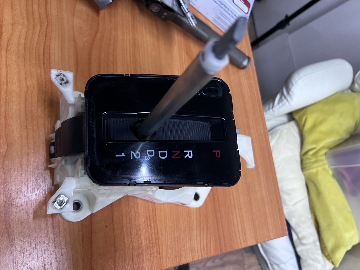 กระปุกคันเกียร์ Honda Accord G7 เครื่อง 3.0 Sunroof พร้อมแผ่นสไลด์บอกตำแหน่งเกียร์ครบชุด - Image 5