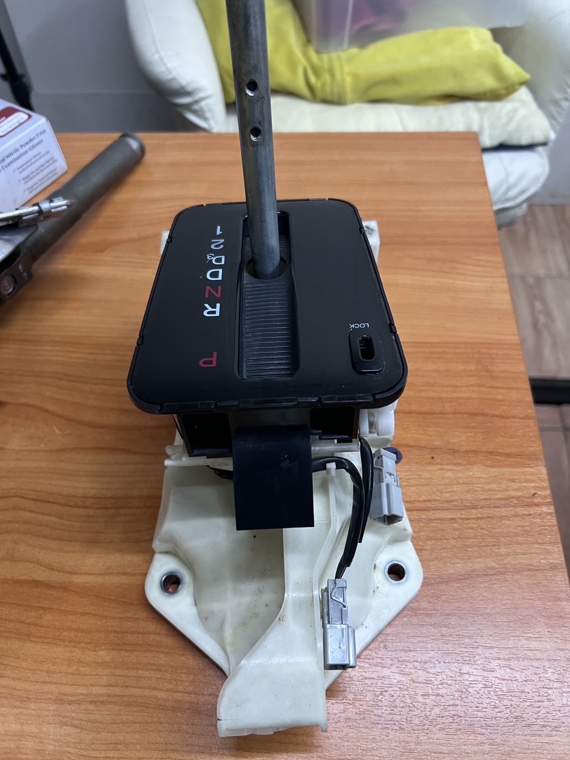 กระปุกคันเกียร์ Honda Accord G7 เครื่อง 3.0 Sunroof พร้อมแผ่นสไลด์บอกตำแหน่งเกียร์ครบชุด - Image 6