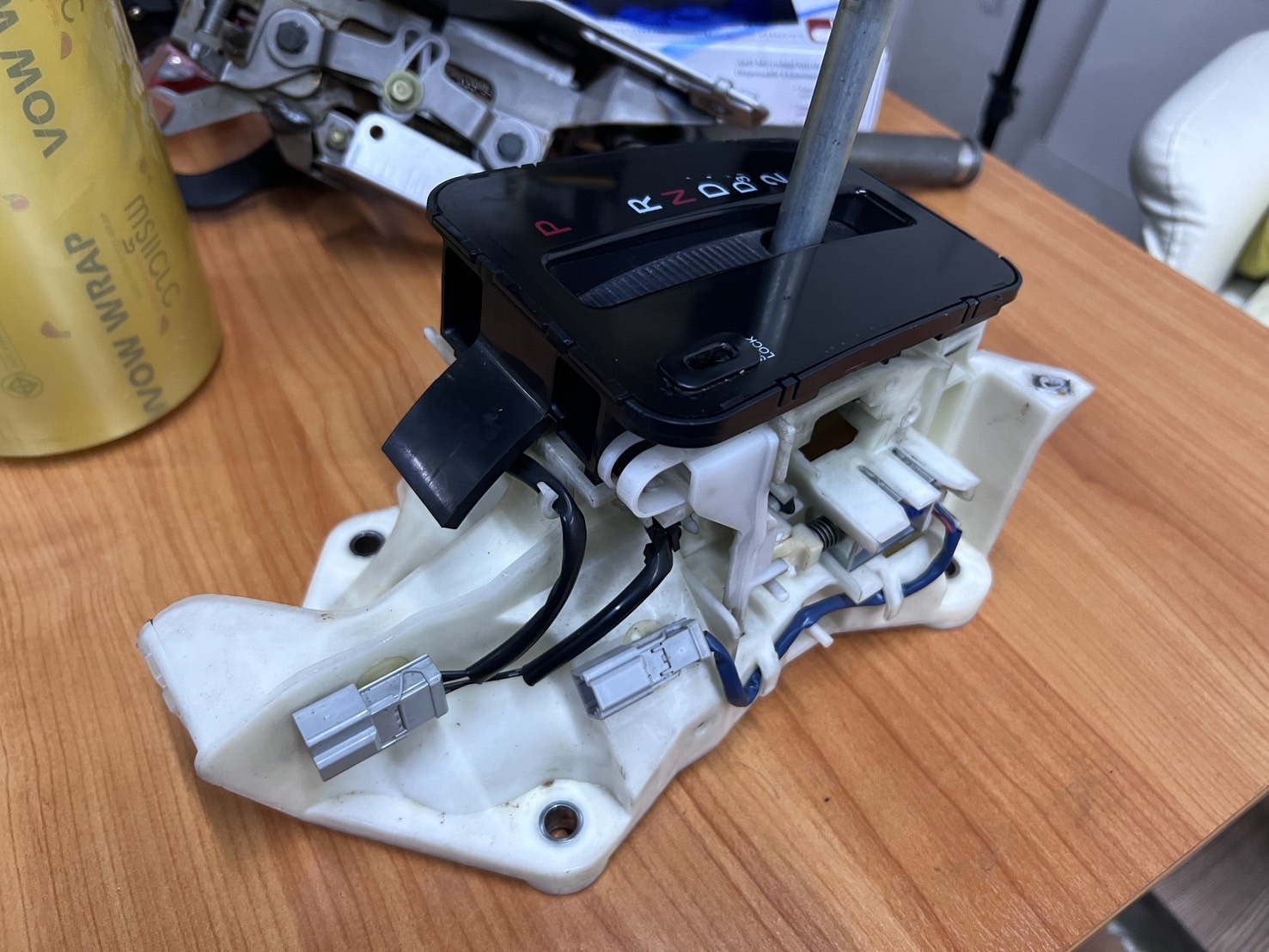 กระปุกคันเกียร์ Honda Accord G7 เครื่อง 3.0 Sunroof พร้อมแผ่นสไลด์บอกตำแหน่งเกียร์ครบชุด - Image 7